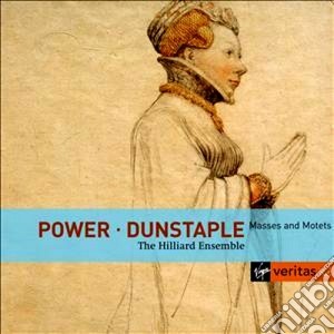 Leonel Power / John Dunstaple - Masses And Motets (2 Cd) cd musicale di Hilliard ensemble th