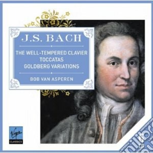 Johann Sebastian Bach - The Well-Tempered Clavier, Toccatas, Goldberg Variations (6 Cd) cd musicale di Asperen bob van