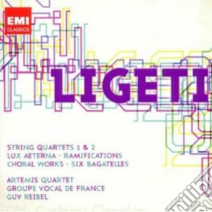 Gyorgy Ligeti - String Quartets 1 & 2 (2 Cd) cd musicale di Artisti Vari