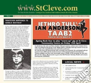 Ian Anderson - Thick As A Brick 2 (Cd+Dvd) cd musicale di Jethro tull's ian an
