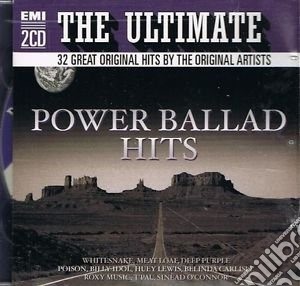 Ultimate Power Ballads Hits (The) / Various (2 Cd) cd musicale di Various