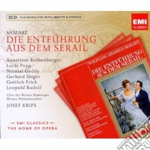 Wolfgang Amadeus Mozart - Die Entfuhrung Aus Dem Serail (3 Cd) cd musicale di Joseph Krips