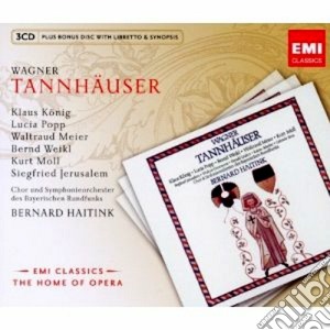 Richard Wagner - Tannhauser (4 Cd) cd musicale di Bernard Haitink