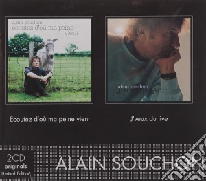 Alain Souchon - J'Veux Du Live / Ecoutez D'Ou Ma Peine Vient (2 Cd) cd musicale di Souchon, Alain