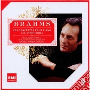Johannes Brahms - Symph Ouv Conc Piano (5 Cd) cd musicale di GIULINI CARLO MARIA