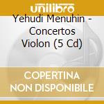 Yehudi Menuhin - Concertos Violon (5 Cd) cd