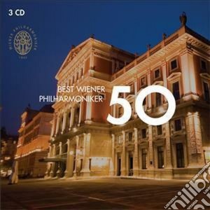 Wiener Philharmoniker - 50 Best Wiener Philharmoniker (3 Cd) cd musicale di Vari autori\wiener p