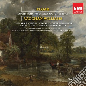 Edward Elgar / Ralph Vaughn Williams - Enigma Variations,The Lark cd musicale di Vernon Handley