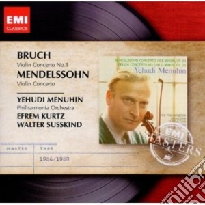 Max Bruch / Felix Mendelssohn - Violin Concertos cd musicale di Yehudi Menuhin