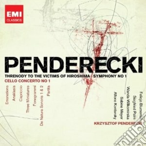 Krzysztof Penderecki - Threnody to the Victims of Hiroshima & Symphony No. 1 (2 Cd) cd musicale di Artisti Vari