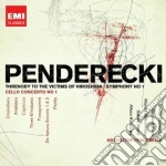 Krzysztof Penderecki - Threnody to the Victims of Hiroshima & Symphony No. 1 (2 Cd) cd