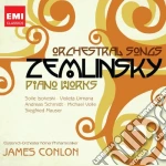 Alexander Von Zemlinsky - Orchestral Songs, Piano Works (2 Cd) cd