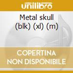 Metal skull (blk) (xl) (m) cd