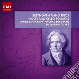 Ludwig Van Beethoven - Piano Trios, Violin & Cello Sonatas (li (9 Cd) cd musicale di Du prç jacqueline