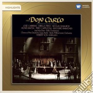 Giuseppe Verdi - Don Carlo (Highlights) cd musicale di Karajan herbert von