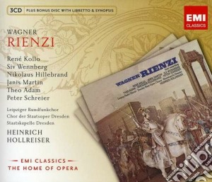 Richard Wagner - Rienzi (4 Cd) cd musicale di Heinrich Hollreiser