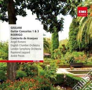Mauro Giuliani / Joaquin Rodrigo - Guitar Concertos 1-3 / Concierto De Aranjuez cd musicale di Artisti Vari