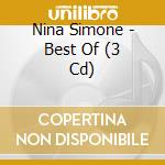 Nina Simone - Best Of (3 Cd) cd musicale di Simone, Nina
