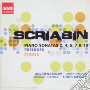 Alexander Scriabin - Piano Sonatas, Preludes, Etudes (2 Cd) cd musicale