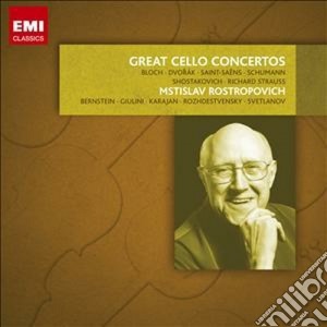 Mstislav Rostropovich - Great Cello Concertos (5 Cd) cd musicale di Mstisla Rostropovich