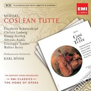 Wolfgang Amadeus Mozart - Cosi' Fan Tutte (4 Cd) cd musicale di KARAJAN HERBERT VON