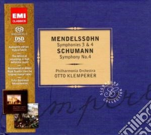 Felix Mendelssohn - Symphonies 3 & 4 (2 Sacd) cd musicale di Otto Klemperer