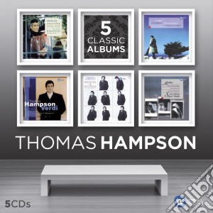 Thomas Hampson: 5 Classic Albums (5 Cd) cd musicale di Hampson,thomas