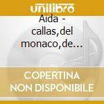 Aida - callas,del monaco,de fabritiis'5 cd