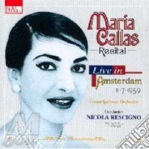Live In Amsterdam 1959 cd musicale di CALLAS MARIA