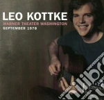 Leo Kottke - Warner Theater Washington September 1978 (2 Cd) cd