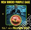 New Riders Of The Purple Sage - July 2 1971 Fillmore West cd