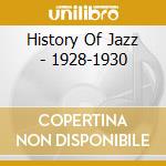 History Of Jazz - 1928-1930 cd