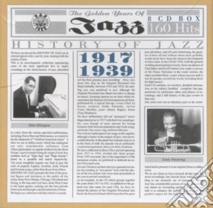 History Of Jazz 1917-1939-8 cd musicale