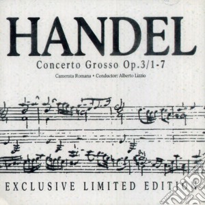Georg Friedrich Handel - Concerto Grosso Op.3 / 1 - 7 cd musicale di Handel