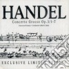 Georg Friedrich Handel - Concerto Grosso Op.3 / 1 - 7 cd