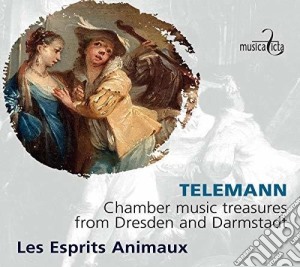 Georg Philipp Telemann - Chamber Music Treasures From Dresden and Darmstadt cd musicale di Esprits Animaux (Les)