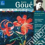 Emile Goue' - Musique De Chambre Volume 3 cd