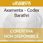 Axamenta - Codex Barathri cd