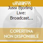 Jussi Bjorling - Live: Broadcast Concerts 1937-1960 cd musicale di Jussi Bjorling