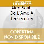 Akm Soul - De L'Ame A La Gamme cd