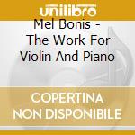 Mel Bonis - The Work For Violin And Piano cd