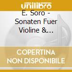 E. Soro - Sonaten Fuer Violine & Klavier cd