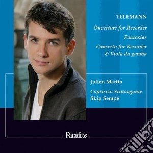 Georg Philipp Telemann - Ouverture Per Flauto Dolce, Archi E Basso Continuo, Fantasie (selezione) cd musicale di Domenico Scarlatti