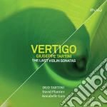 Giuseppe Tartini - Vertigo, The Last Violin Sonatas cd
