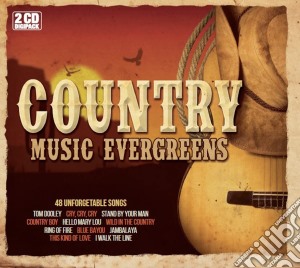 Country Music Evergreens / Various (2 Cd) cd musicale di Various