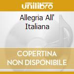 Allegria All' Italiana cd