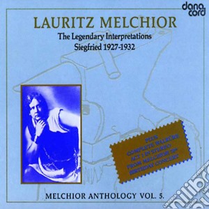 Lauritz Melchior - Anthology Vol. 5 (3 Cd) cd musicale di Lauritz Melchior