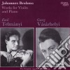 Johannes Brahms - Works For Violin / Piano cd