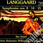 Rued Langgaard - Symphonies 8 / 14 / 15 cd