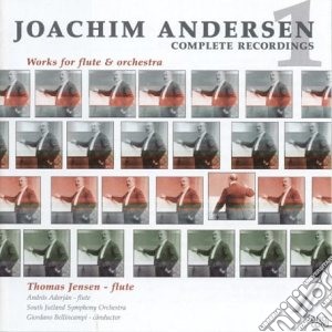Joachim Andersen - Works For Flute And Orchestra Vol 1 cd musicale di Joachim Andersen